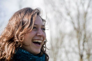 smiling woman